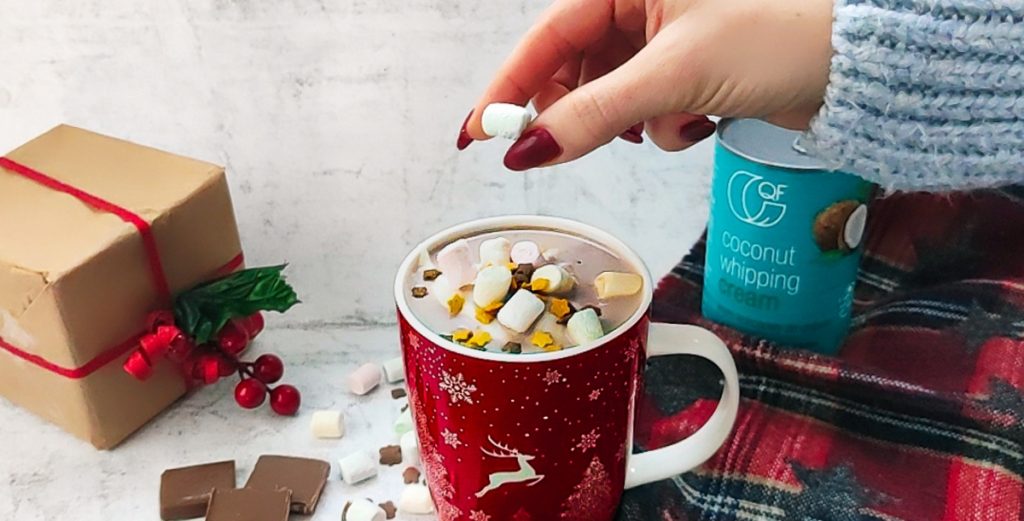 Świąteczne kakao z kokosową pianką Quality Food