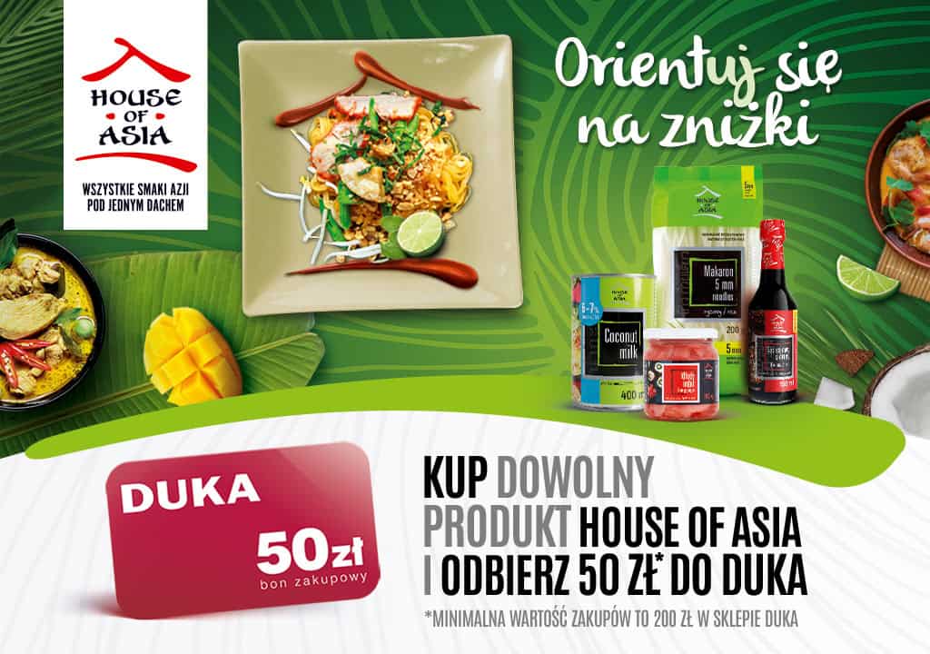 Tajski Festiwal Orientuj się na zniżki House of Asia DUKA
