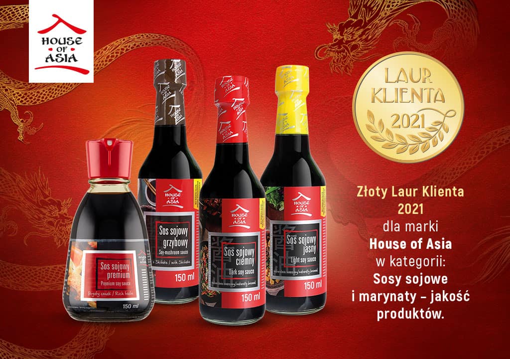 Marka House of Asia, zdobywcą Złotego Lauru Konsumenta 2021