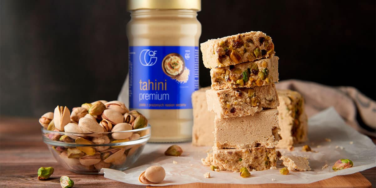 Chałwa pistacjowa z tahini Quality Food