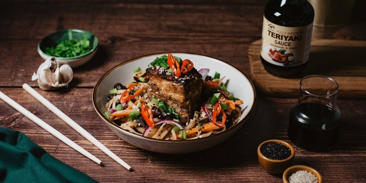 Żeberka w sosie teriyaki Yamasa Edyta Dyduch