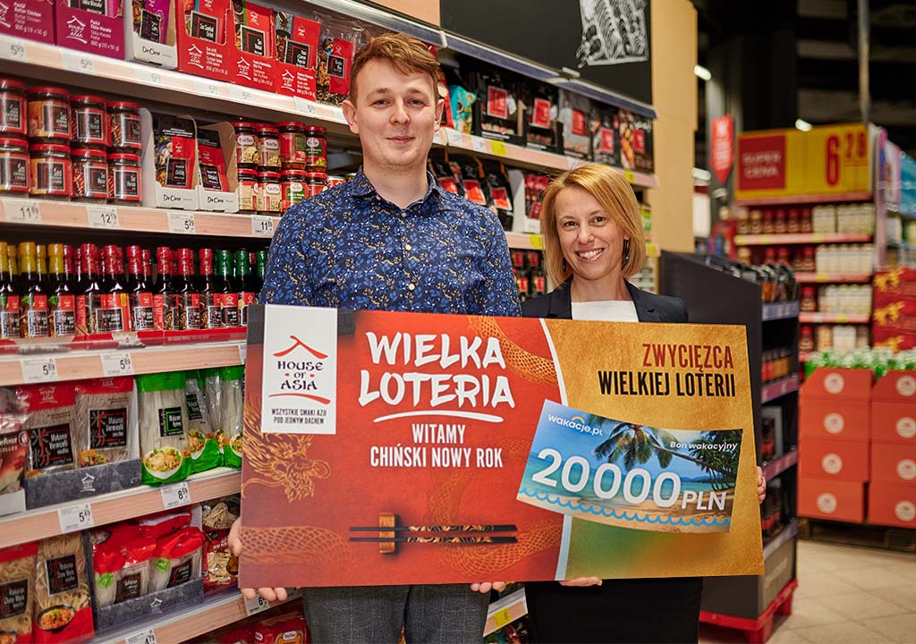 Zwycięzca Wielkiej Loterii House of Asia Chiński Nowy Rok 2022