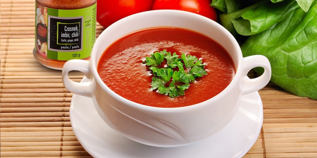 Zupa pomidorowa z nutą fantazji House of Asia