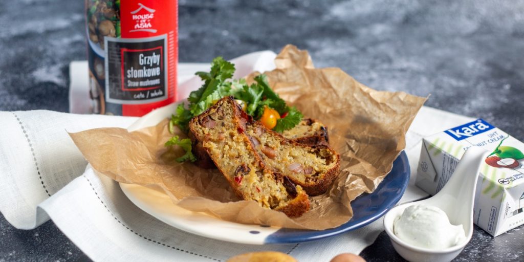 Babka ziemniaczana z grzybami słomkowymi House of Asia