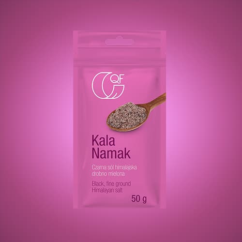 Sól himalajska Kala Namak 200 g Quality Food