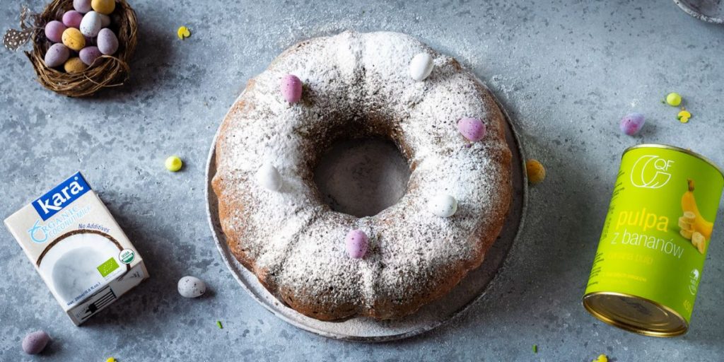 Babka bananowo-kokosowa Kara QF waffleplantation