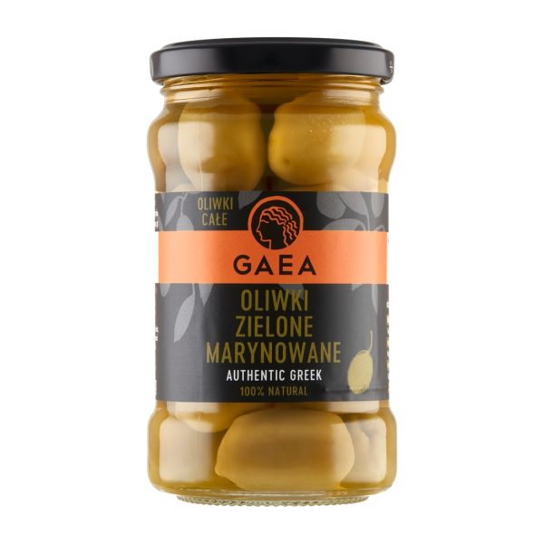 Greckie olbrzymie zielone oliwki 300g Gaea Gaea
