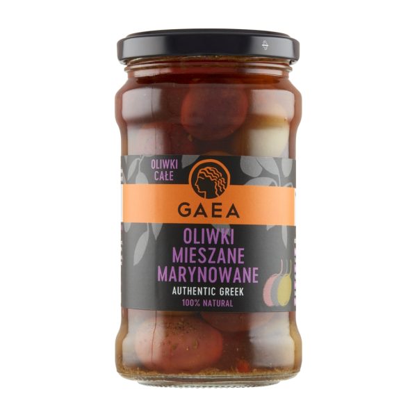 Greckie oliwki mieszane marynowane 300g Gaea Gaea