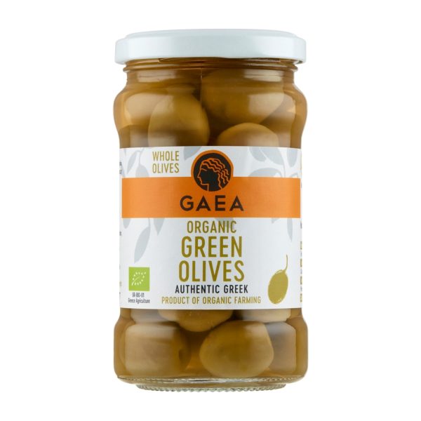 Greckie organiczne zielone oliwki 300g Gaea Gaea