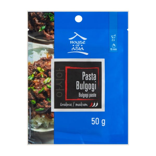 Pasta Bulgogi średnio-ostra 50g House of Asia House of Asia