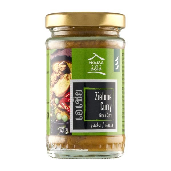 Pasta curry zielona 113g House of Asia House of Asia