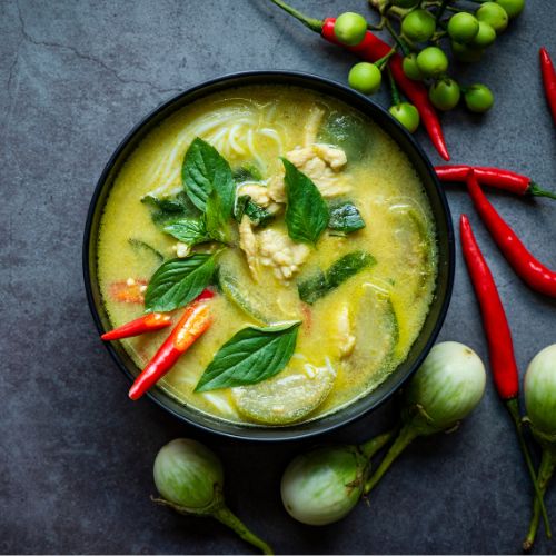 Pasta curry zielona 50g Kanokwan