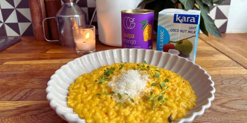 Risotto mleczkiem kokosowym Kara i mango Volodymyr Testardі