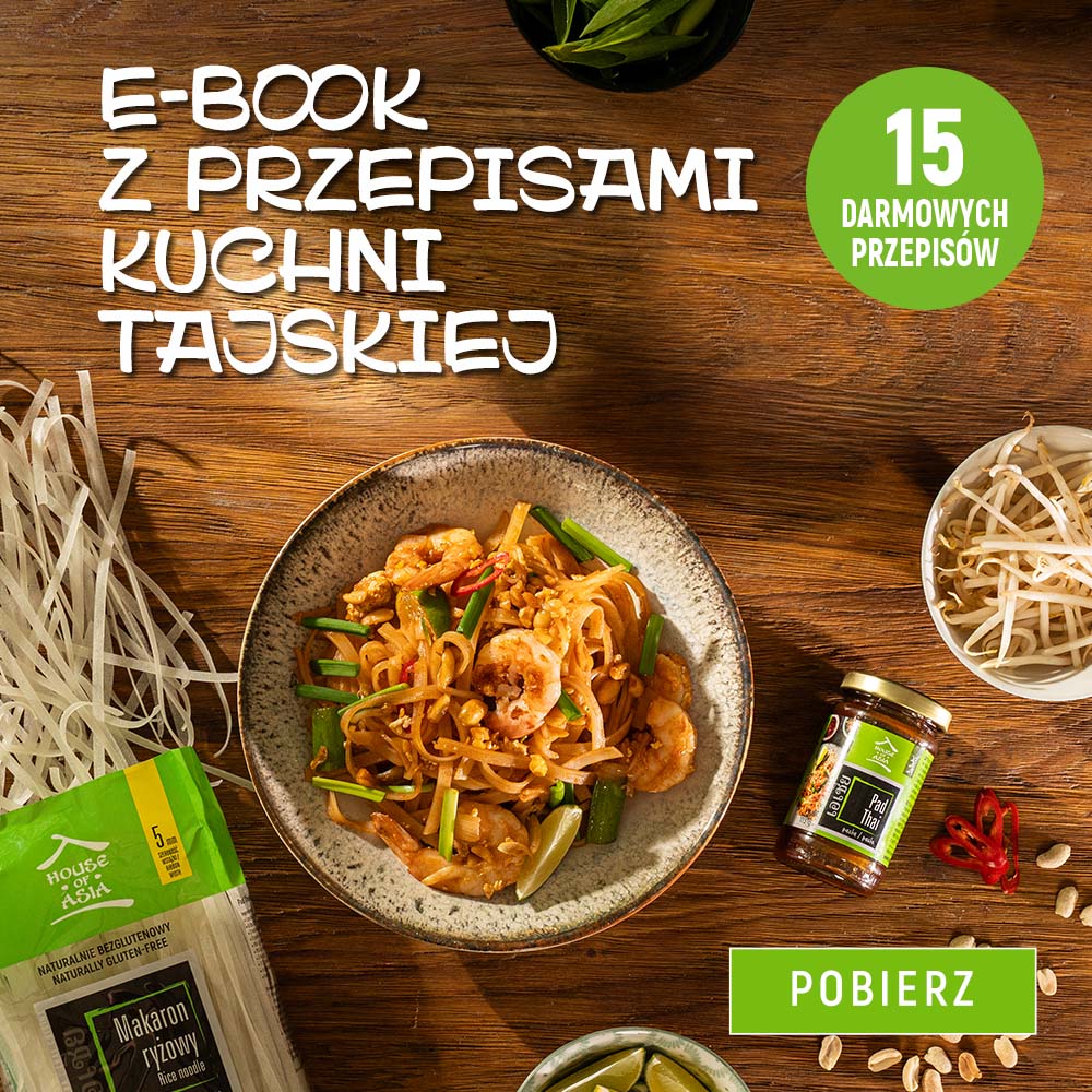 Darmowy e-book z przepisami kuchni tajskiej House of Asia