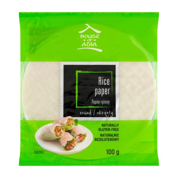 Papier ryżowy do sajgonek i spring rolls 100g House of Asia House of Asia