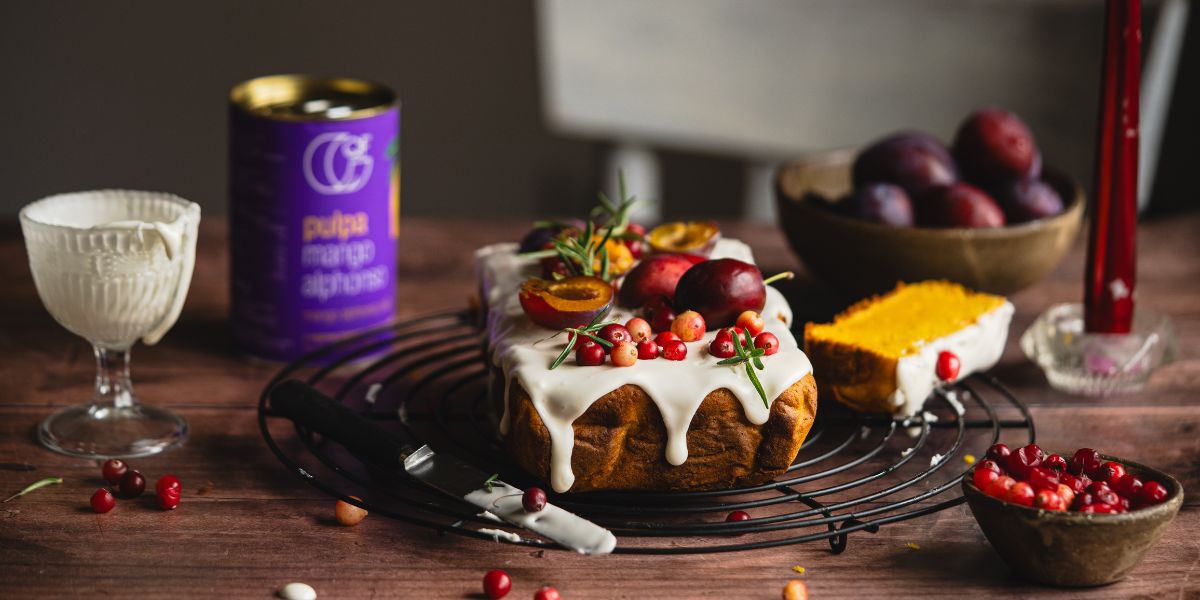 Świąteczna babka z mango Smuklewidelce