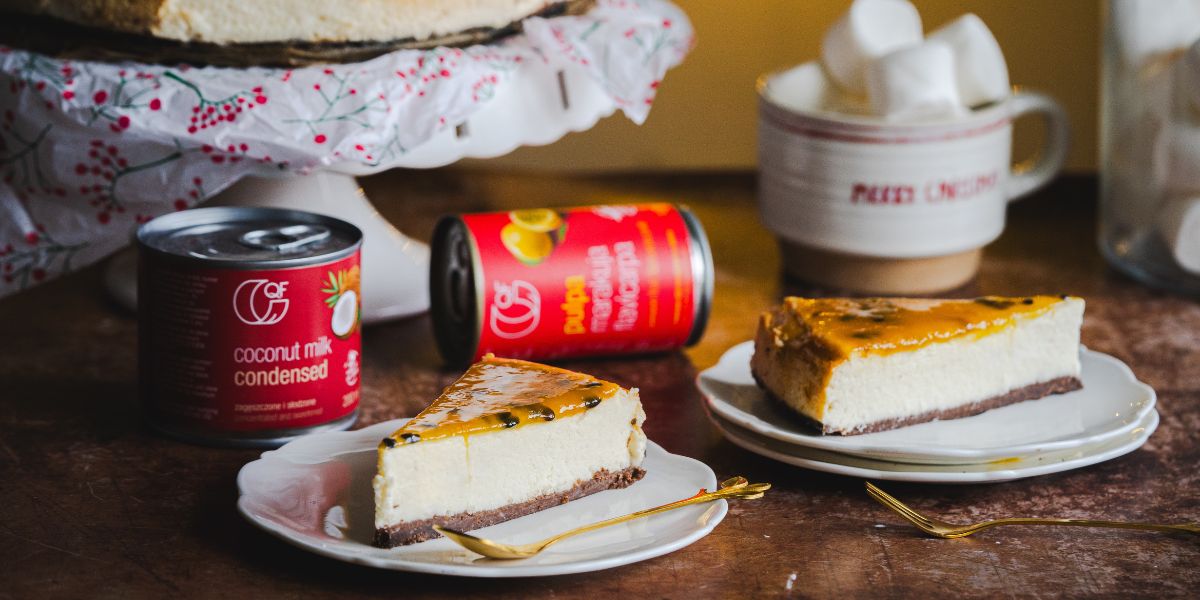 Świąteczny sernik z marakują Quality Food