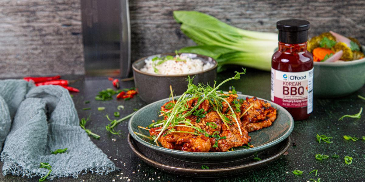 Karkówka w marynacie Gochujang