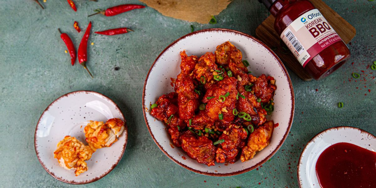 Smażony kurczak po koreańsku