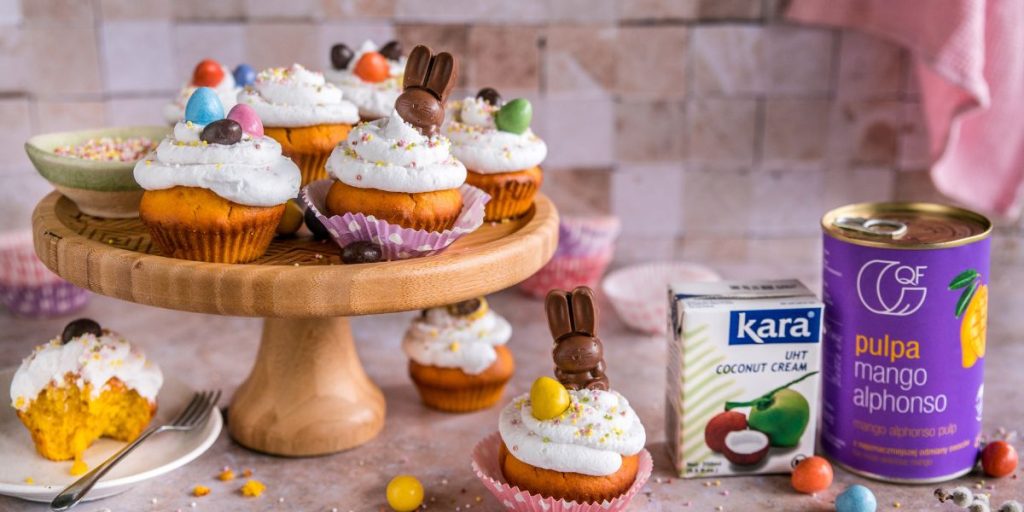 Babeczki mango z kremem kokosowym Delicious Place Quality Food Kara