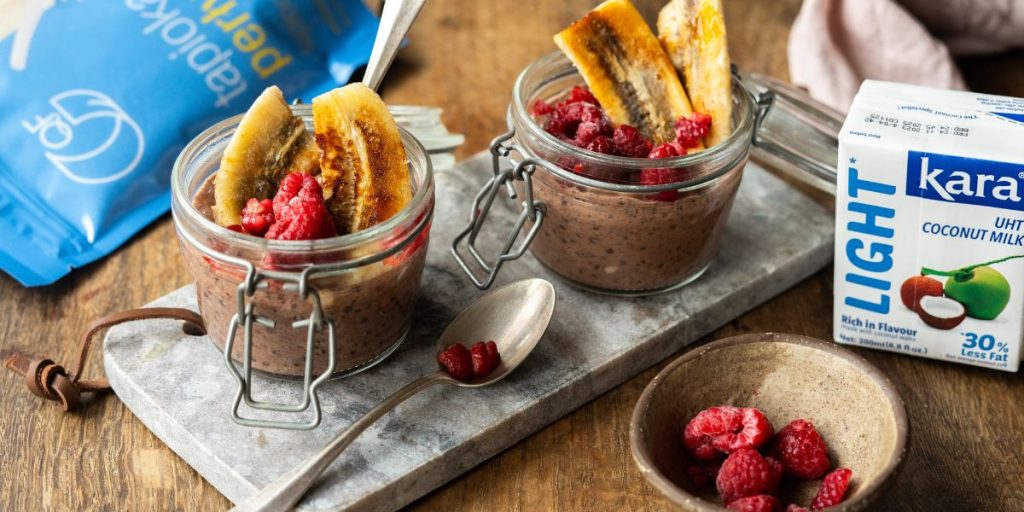 Czekoladowy pudding z tapioki na mleczku kokosowym Smukłe Widelce