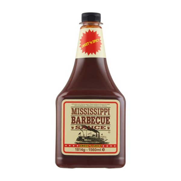 Sos BBQ Mississippi słodko-pikantny 1814 g Mississippi