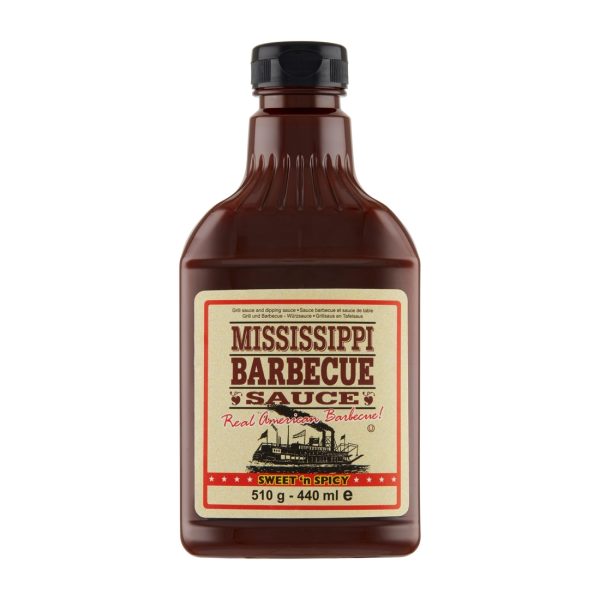Sos BBQ Mississippi słodko-pikantny 510 g Mississippi