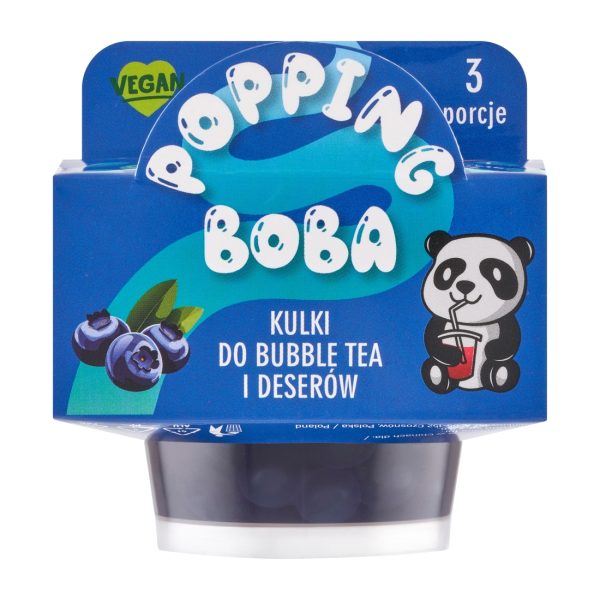 Kuleczki do bubble tea o smaku jagodowym 130g