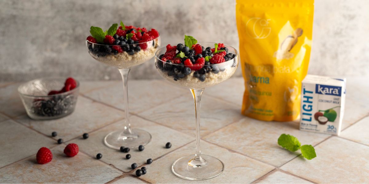 Pudding z quinoa i mleczkiem kokosowym Decare Group