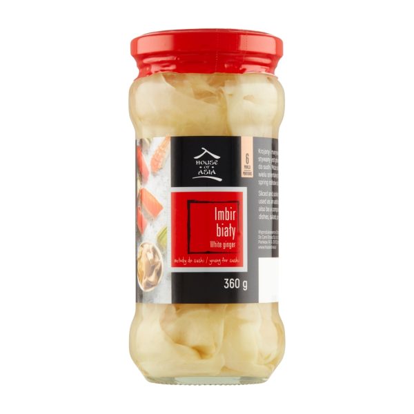 Młody imbir do sushi biały 360g House of Asia House of Asia