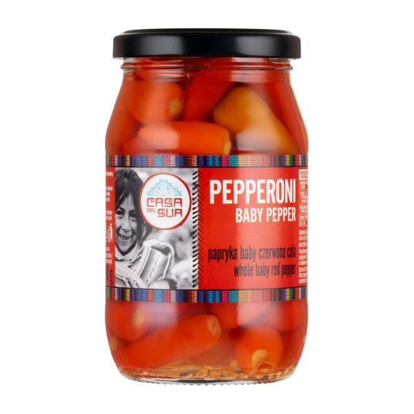 Papryka pepperoni czerwona baby 325g Casa del Sur Casa del Sur