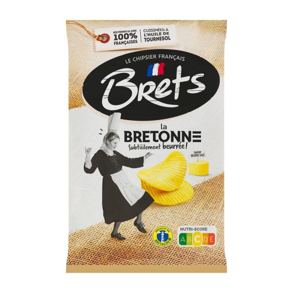 Chipsy "La Bretonne" Solone Masło 125g Brets