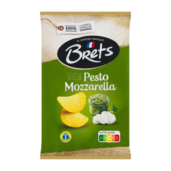 Chipsy Pesto Mozarella 125g Brets