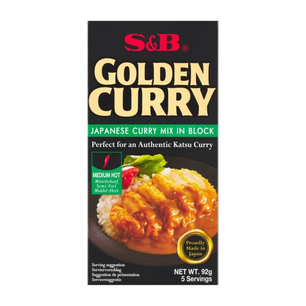 Golden Curry Hot 92g S&B S&B