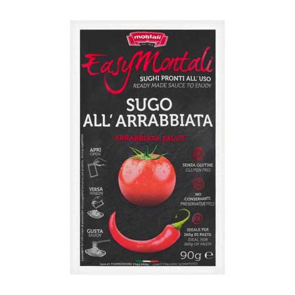 Sos arrabbiata 90 g Easy Montali !!! Krótka data:2026.09.30