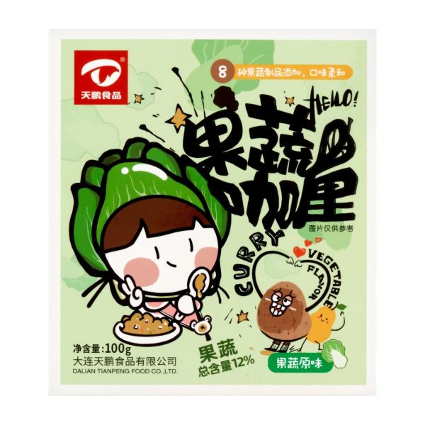 Curry dla dzieci warzywne 100 g Tianpeng