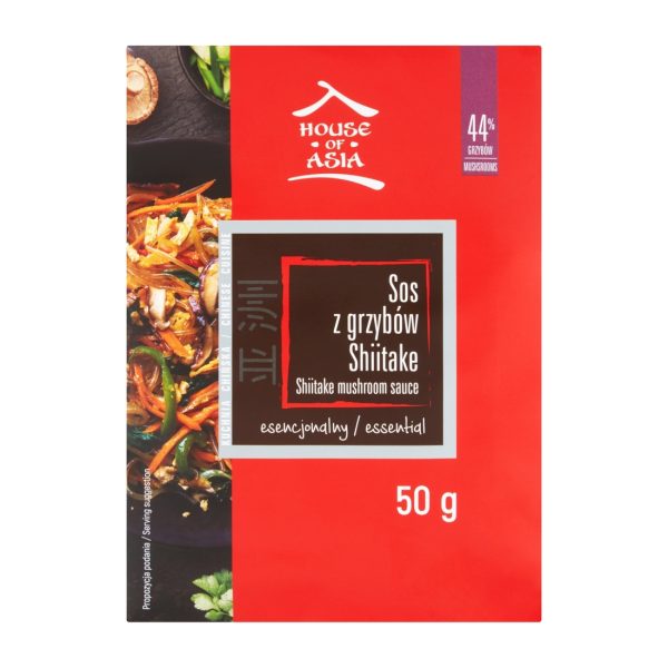 Sos z grzybów Shiitake 50g House of Asia !!! Krótka data:2026.03.25 House of Asia