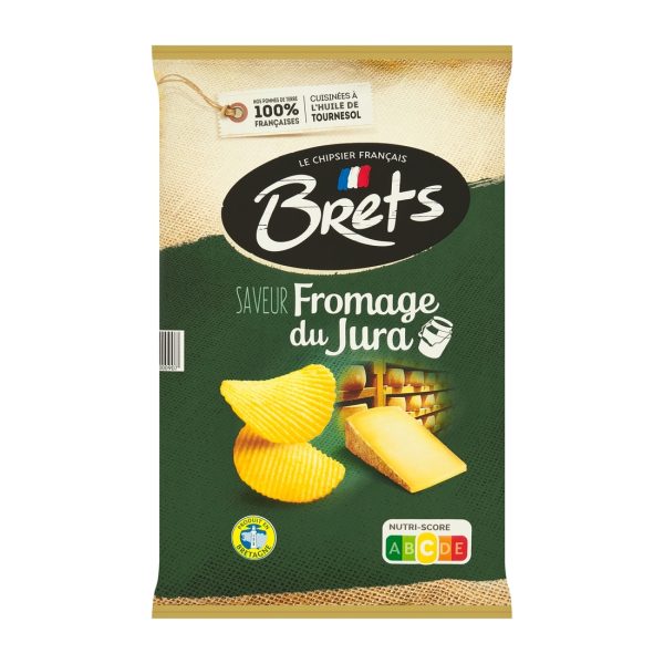 Chipsy Fromage Du Jura 125g Brets