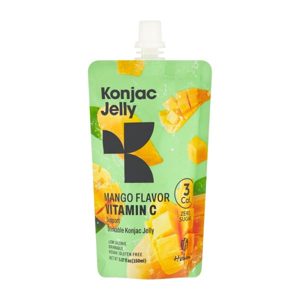 Deser konjac o smaku mango 150 g Hethstia !!! Krótka data:2026.05.17 Hethstia