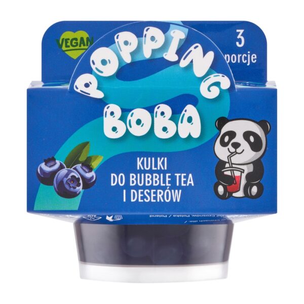 Kuleczki do bubble tea o smaku jagodowym 130g !!! Krótka data:2026.06.15