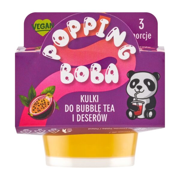Kuleczki do bubble tea o smaku marakui 130g !!! Krótka data:2026.06.15